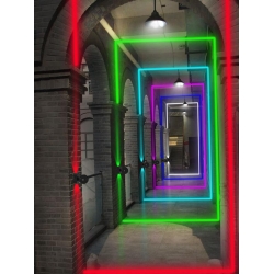 360 degree 5W RGBW LED Window Light